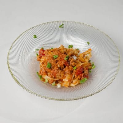 TAGLIATELLE AL TONNO - Hotel Căprioara Suceava